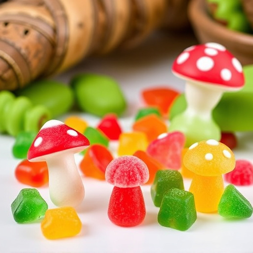 Vibrant Magic Mushroom Gummies Collection