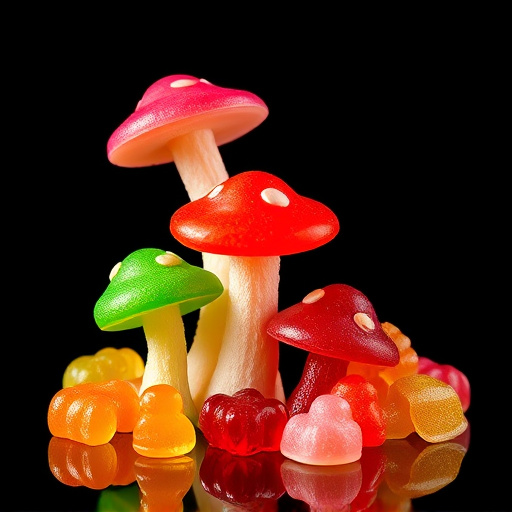 Vibrant Magic Mushroom Gummies Collection