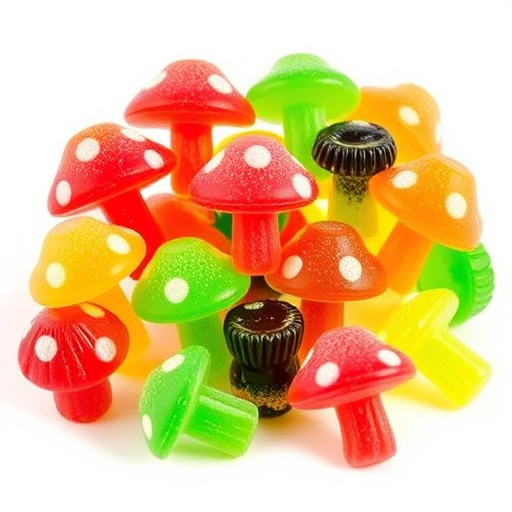 Vibrant Magic Mushroom Gummies Collection