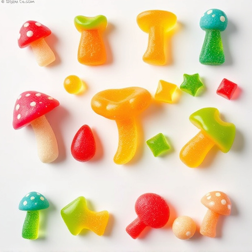 Vibrant Magic Mushroom Gummies Collection