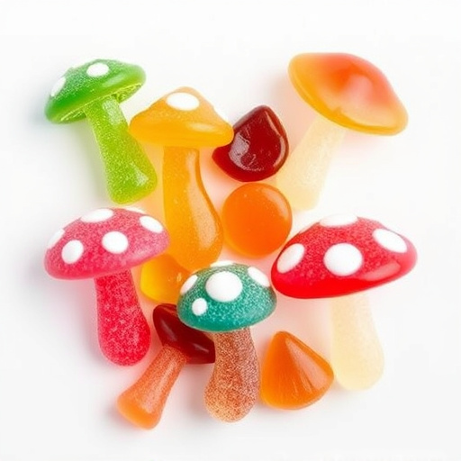 Vibrant Magic Mushroom Gummies Collection