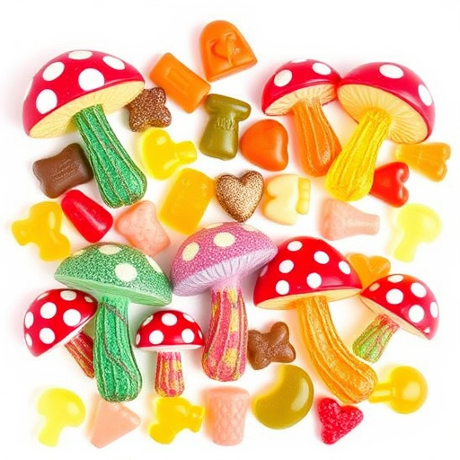 Vibrant Magic Mushroom Gummies Collection