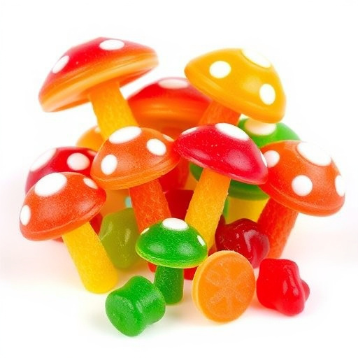 Vibrant Magic Mushroom Gummies Collection