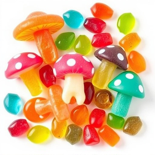 Vibrant Magic Mushroom Gummies Collection