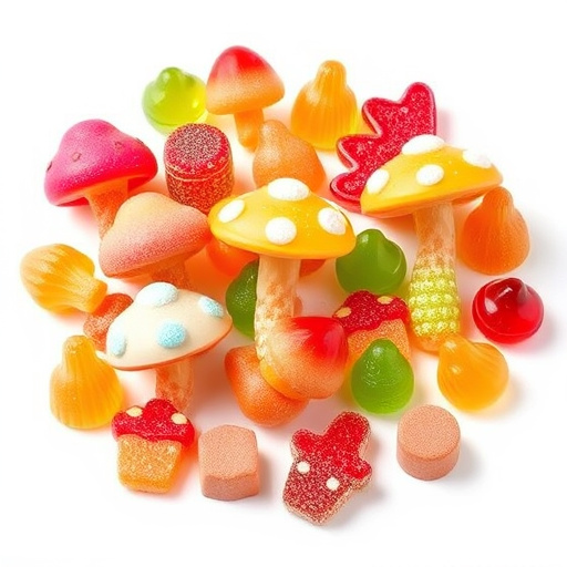 Vibrant Magic Mushroom Gummies Collection