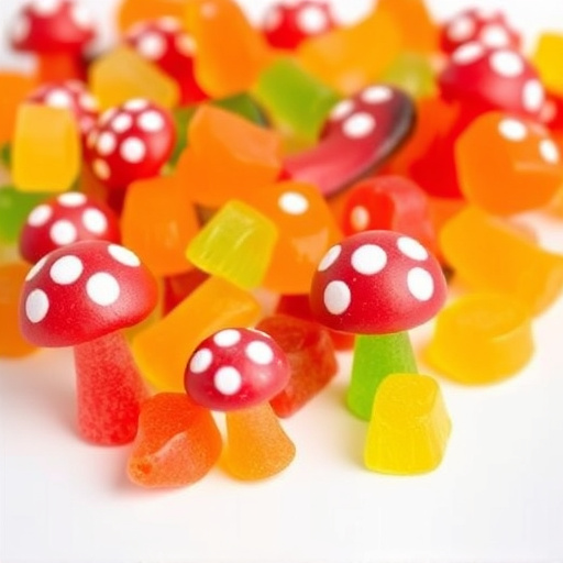 Vibrant Magic Mushroom Gummies Collection