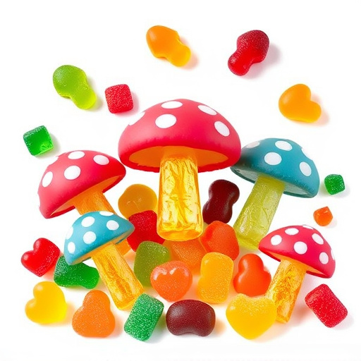 Vibrant Magic Mushroom Gummies Collection