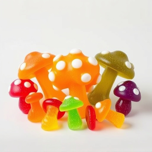 Vibrant Magic Mushroom Gummies Collection