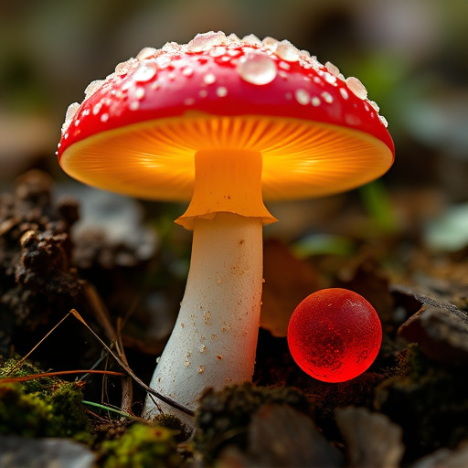 Amanita Magic Mushroom Gummies Close-Up