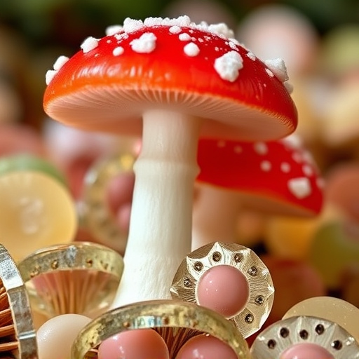 Amanita Magic Mushroom Gummies Close-Up