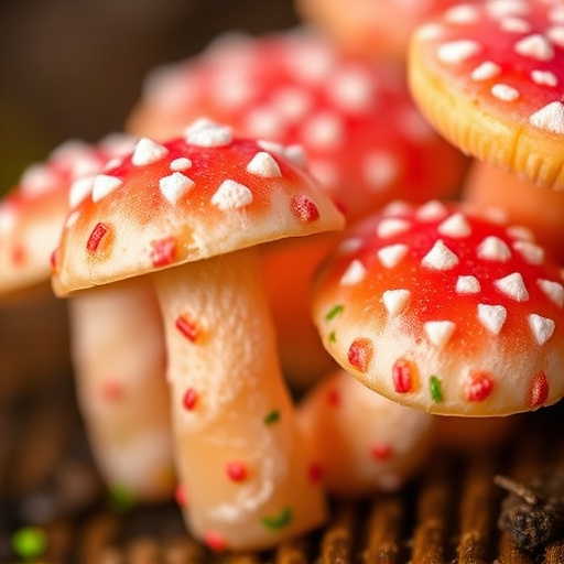 Amanita Magic Mushroom Gummies Close-Up