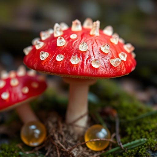 Amanita Magic Mushroom Gummies Close-Up