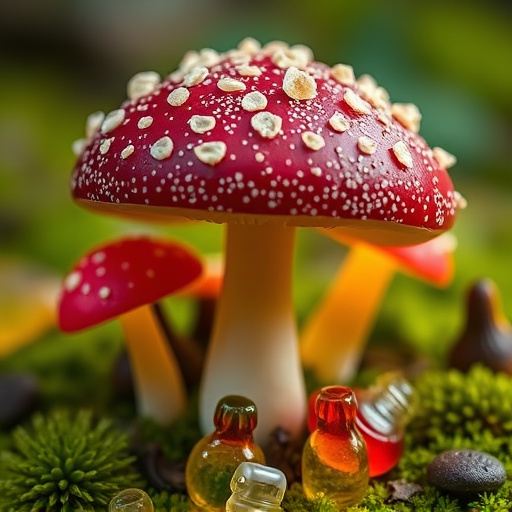 Amanita Magic Mushroom Gummies Close-Up
