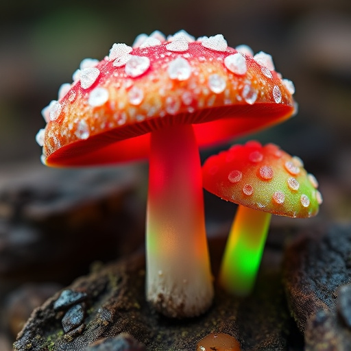 Amanita Magic Mushroom Gummies Close-Up