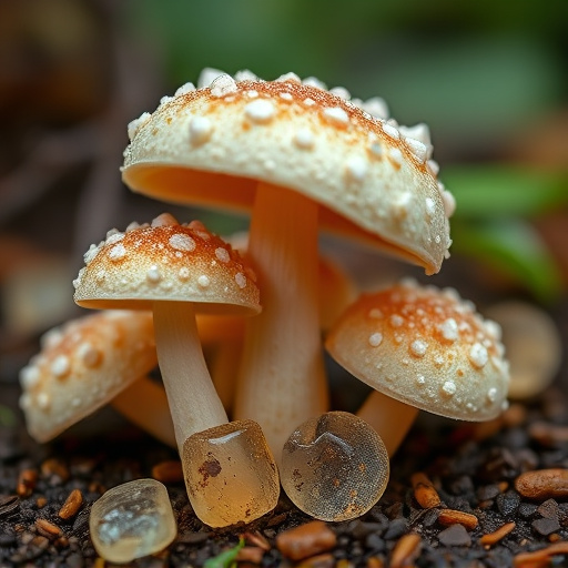 Amanita Magic Mushroom Gummies Close-Up