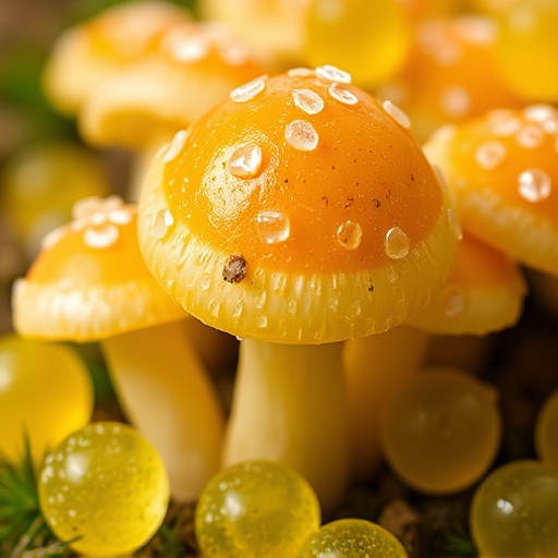 Amanita Magic Mushroom Gummies Close-Up