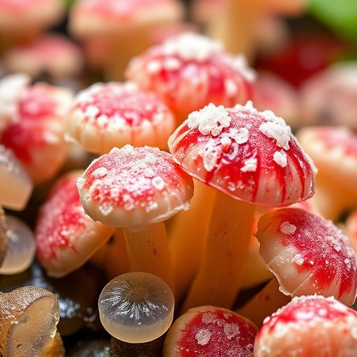 Amanita Magic Mushroom Gummies Close-Up