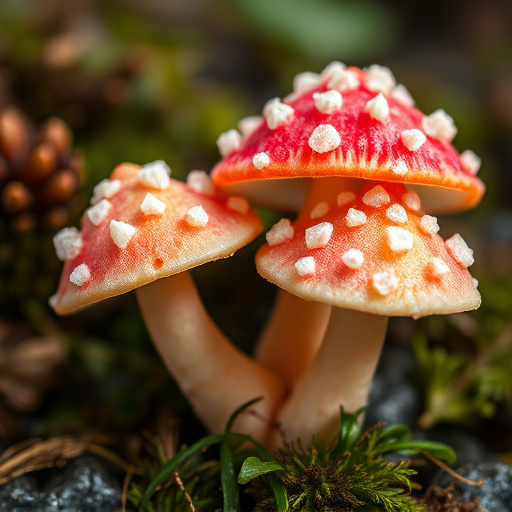 Amanita Magic Mushroom Gummies Close-Up