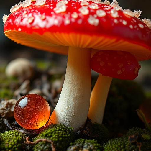 Amanita Magic Mushroom Gummies Close-Up