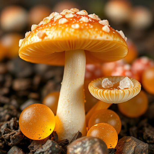 Amanita Magic Mushroom Gummies Close-Up