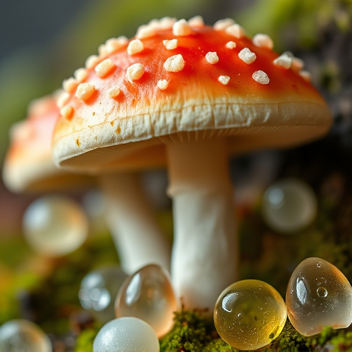 Amanita Magic Mushroom Gummies Close-Up