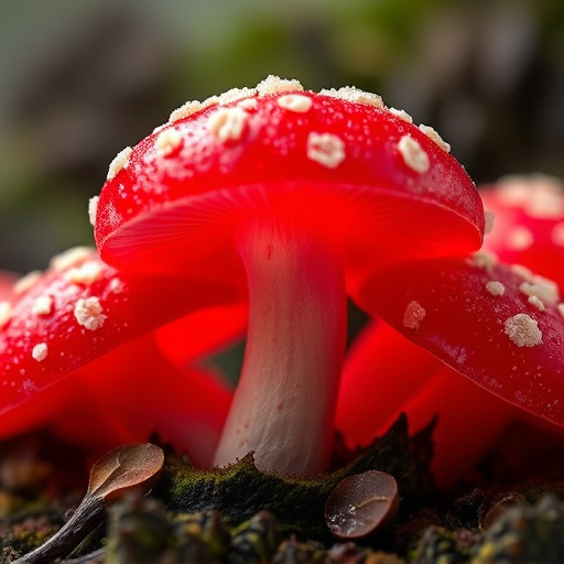 Amanita Magic Mushroom Gummies Close-Up