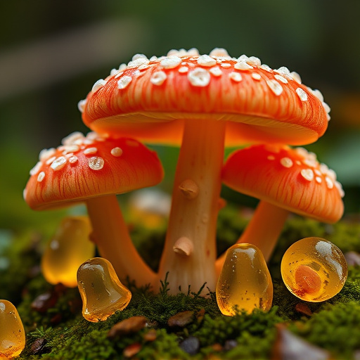 Amanita Magic Mushroom Gummies Close-Up