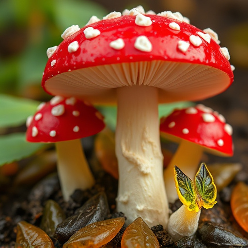 Amanita Magic Mushroom Gummies Close-Up