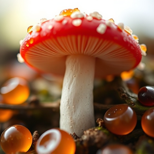 Amanita Magic Mushroom Gummies Close-Up