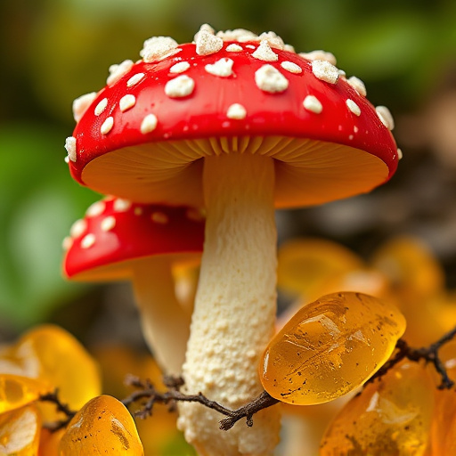 Amanita Magic Mushroom Gummies Close-Up