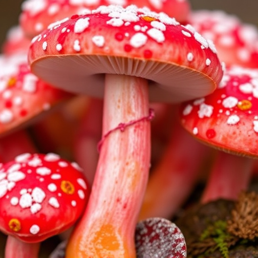 Amanita Magic Mushroom Gummies Close-Up