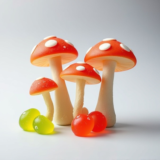 Artistic Magic Mushroom Gummies Patterns