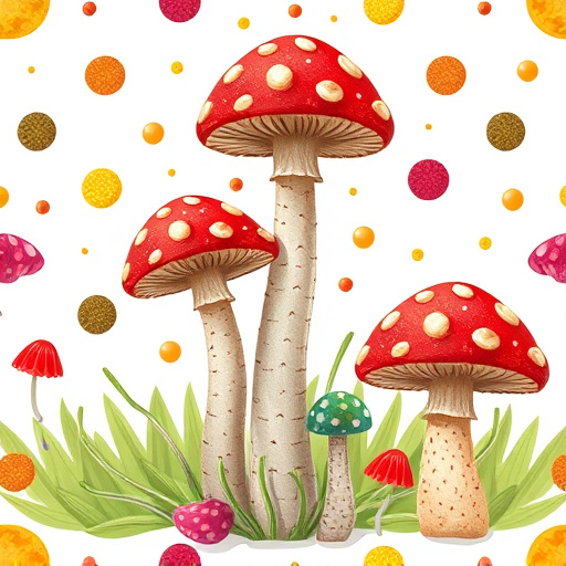 Artistic Magic Mushroom Gummies Patterns