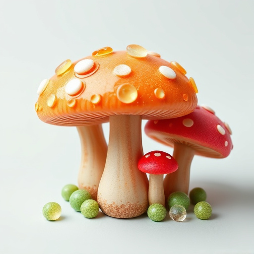 Artistic Magic Mushroom Gummies Patterns