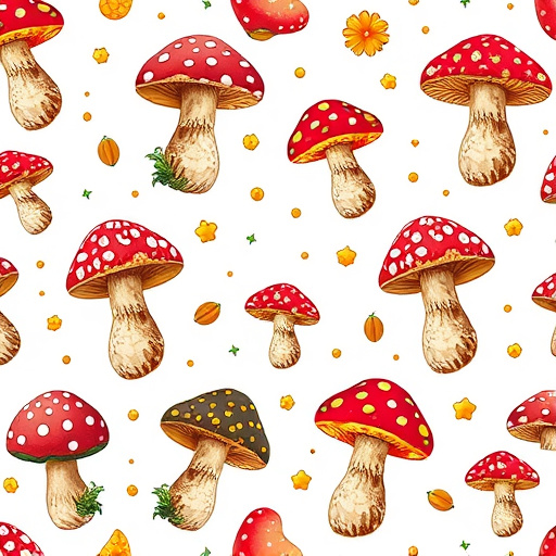 Artistic Magic Mushroom Gummies Patterns