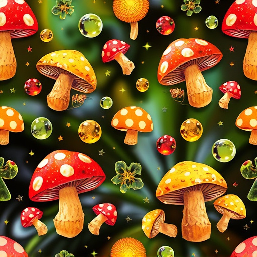 Artistic Magic Mushroom Gummies Patterns