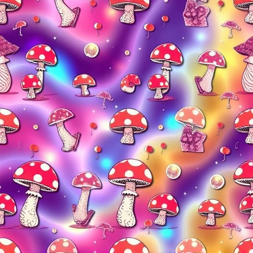 Artistic Magic Mushroom Gummies Patterns