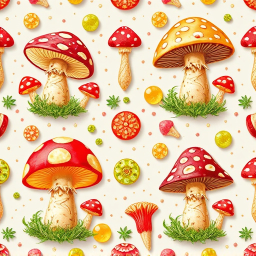 Artistic Magic Mushroom Gummies Patterns