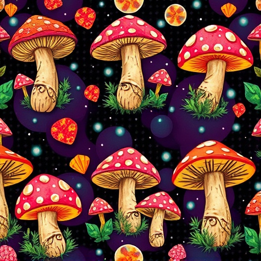 Artistic Magic Mushroom Gummies Patterns