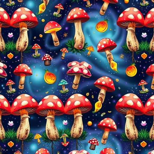Artistic Magic Mushroom Gummies Patterns