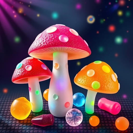 Artistic Magic Mushroom Gummies Patterns