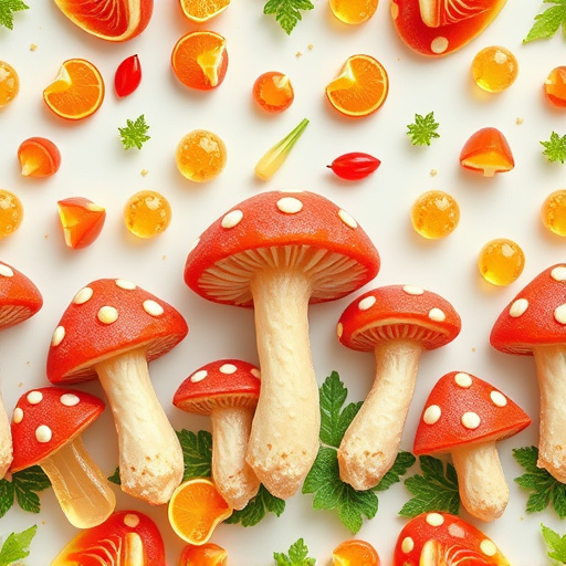 Artistic Magic Mushroom Gummies Patterns
