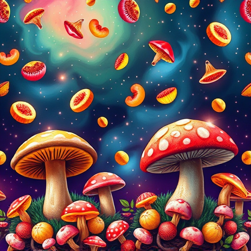 Artistic Magic Mushroom Gummies Patterns