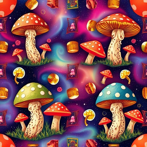 Artistic Magic Mushroom Gummies Patterns