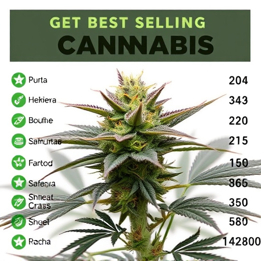 best selling cannabis strains