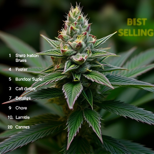 best selling cannabis strains