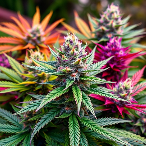 colorful cannabis strains