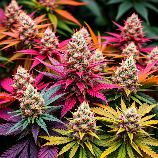 colorful cannabis strains