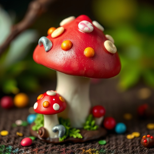 Colorful Magic Mushroom Chocolates