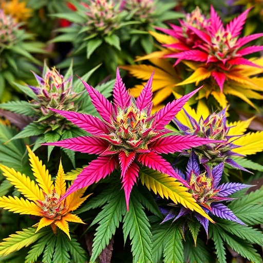 colorful marijuana strains